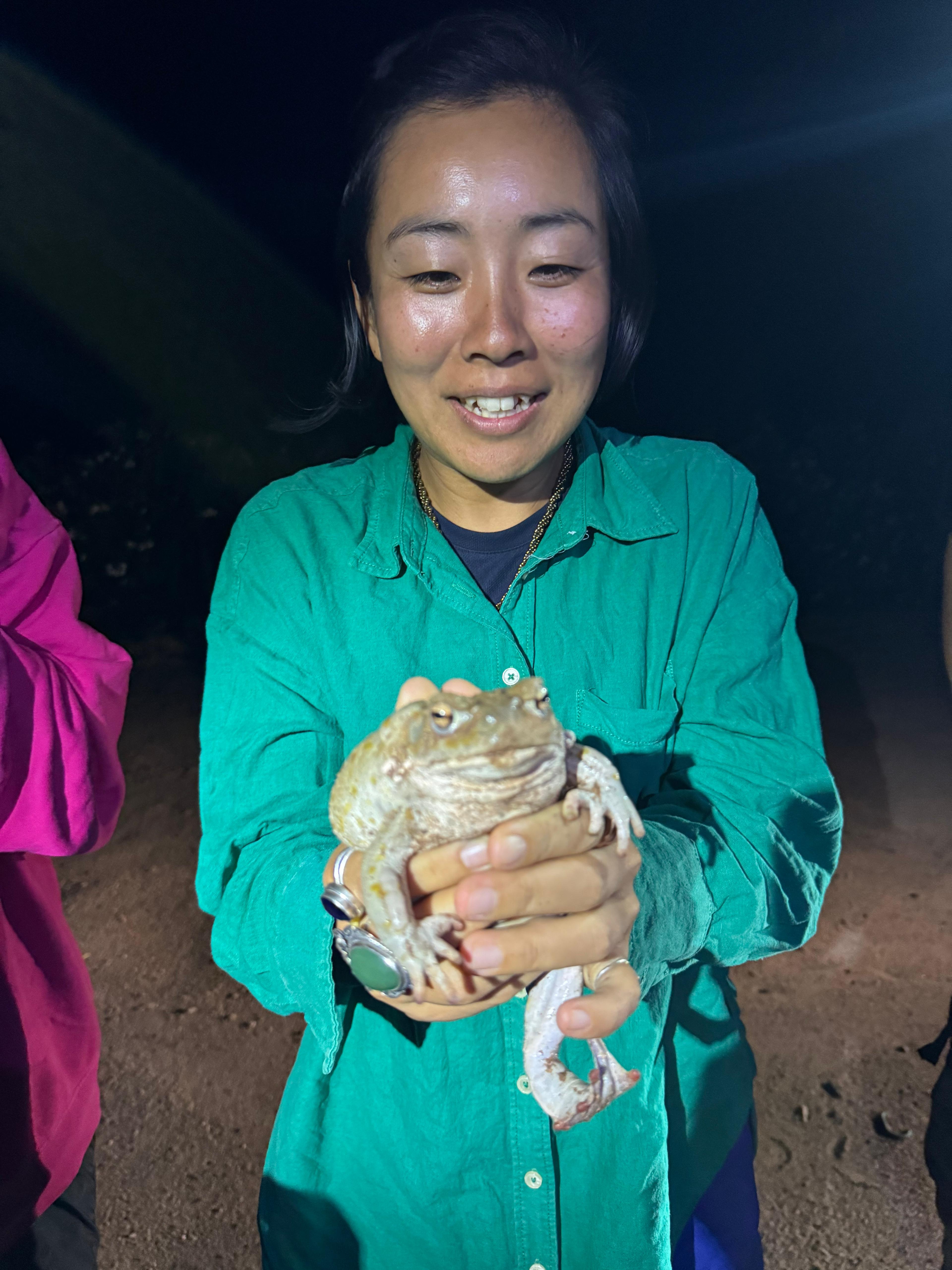 Meeting the toad face to face