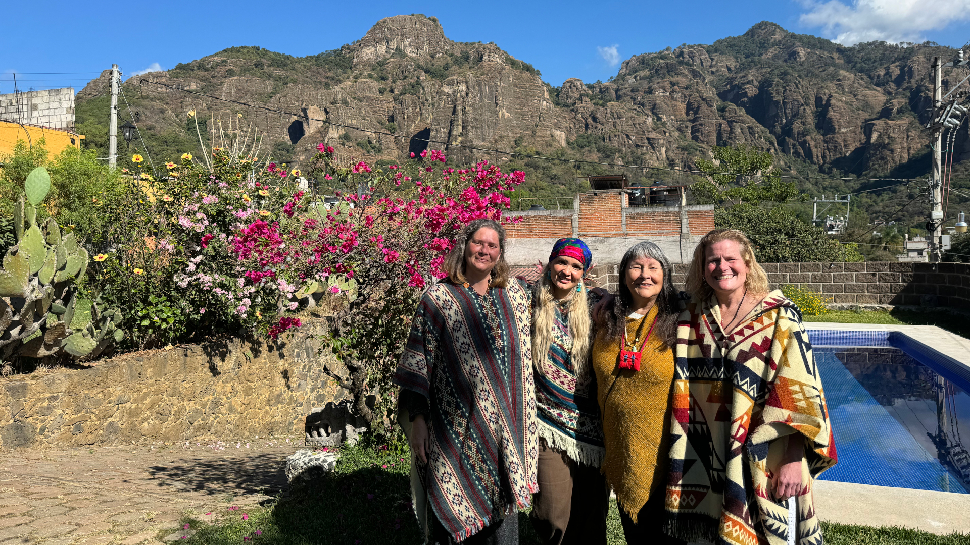 The group on the land in Sonora
