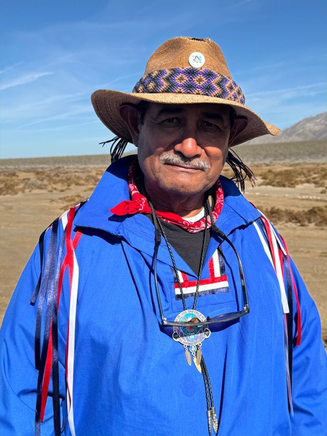 An elder in traditional Comcaac dress