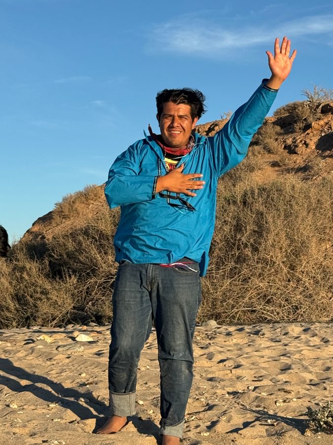 Celebration on the desert land