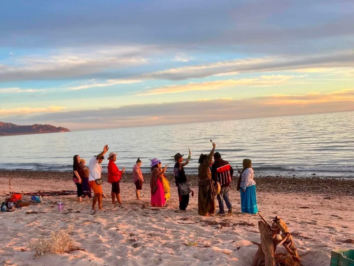 Teachers and students of Ancestral Encounters together