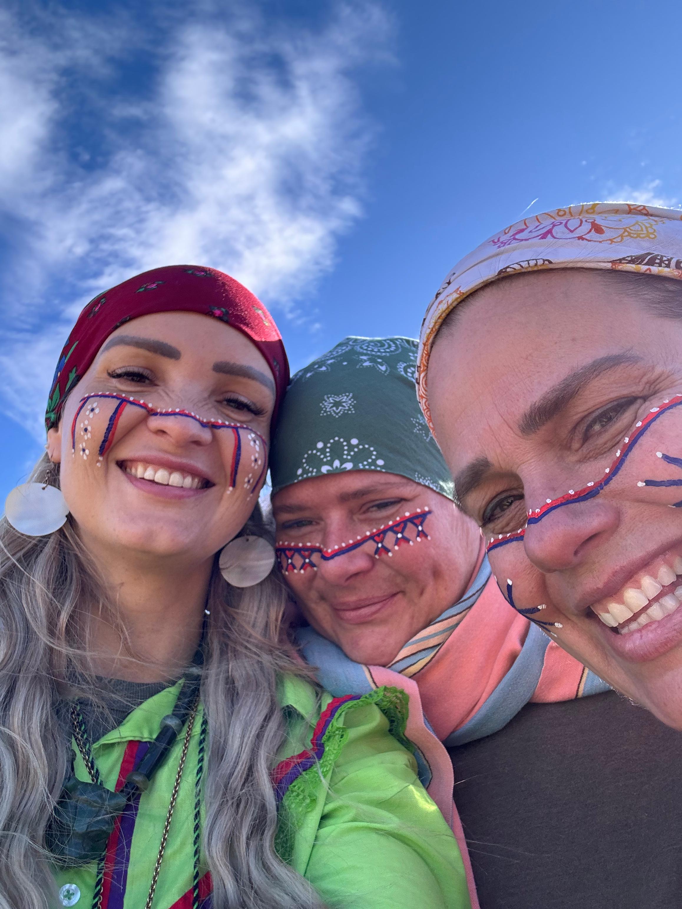 A moment from the journey with the Comcaac in Sonora