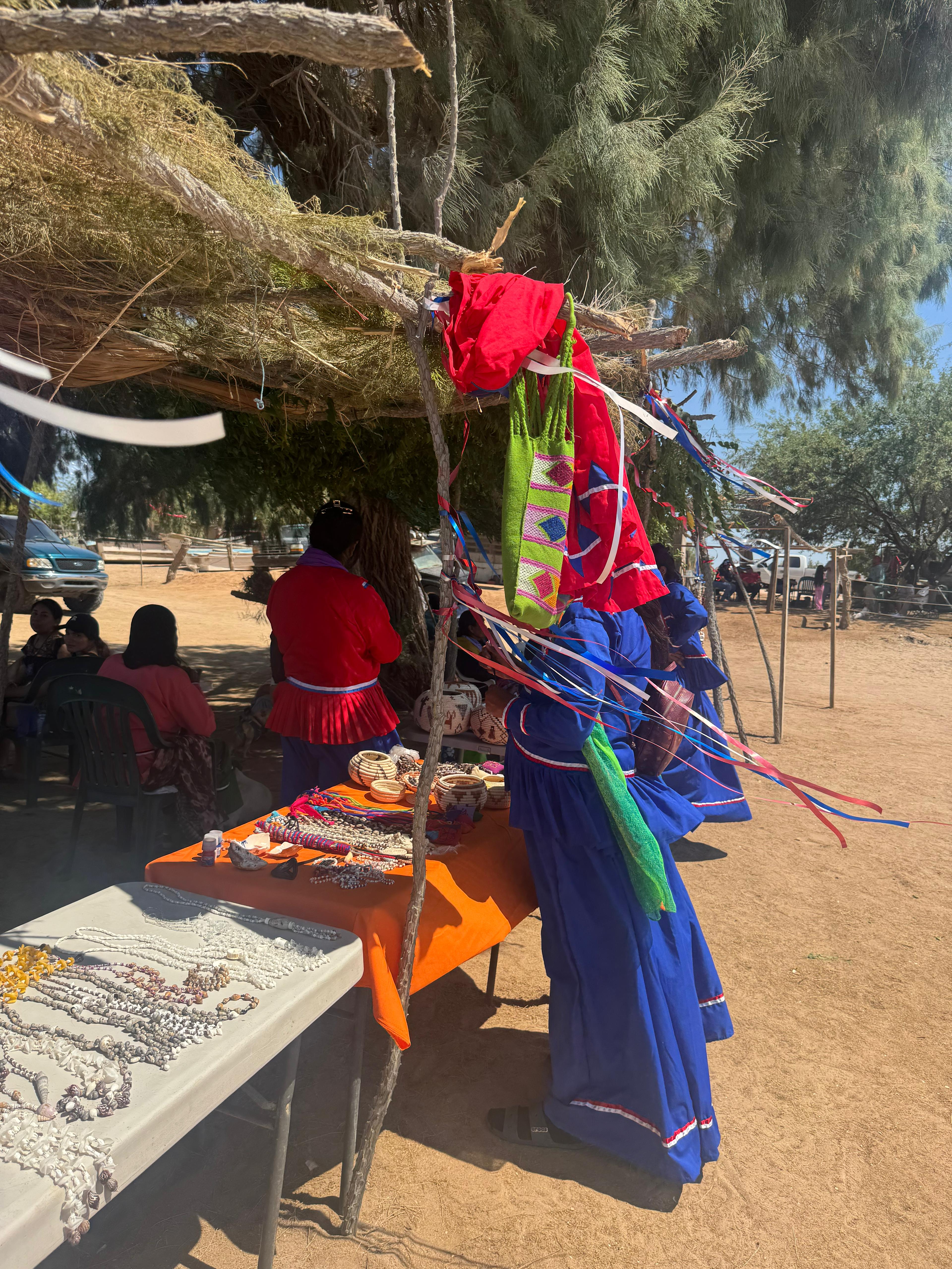 A moment from the journey with the Comcaac in Sonora