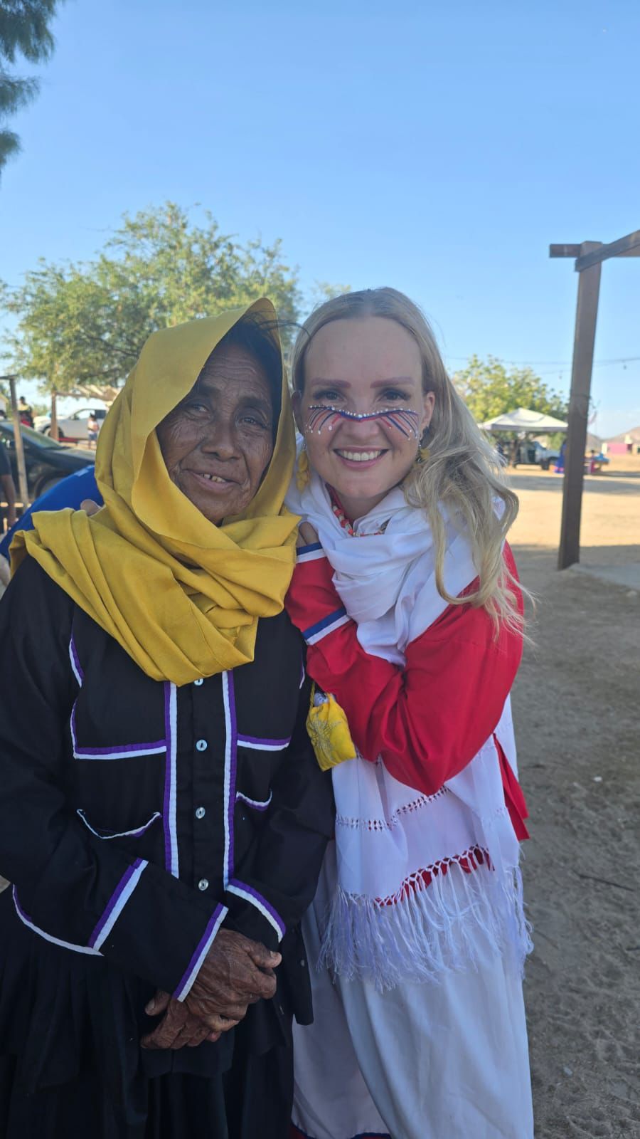 A moment from the journey with the Comcaac in Sonora
