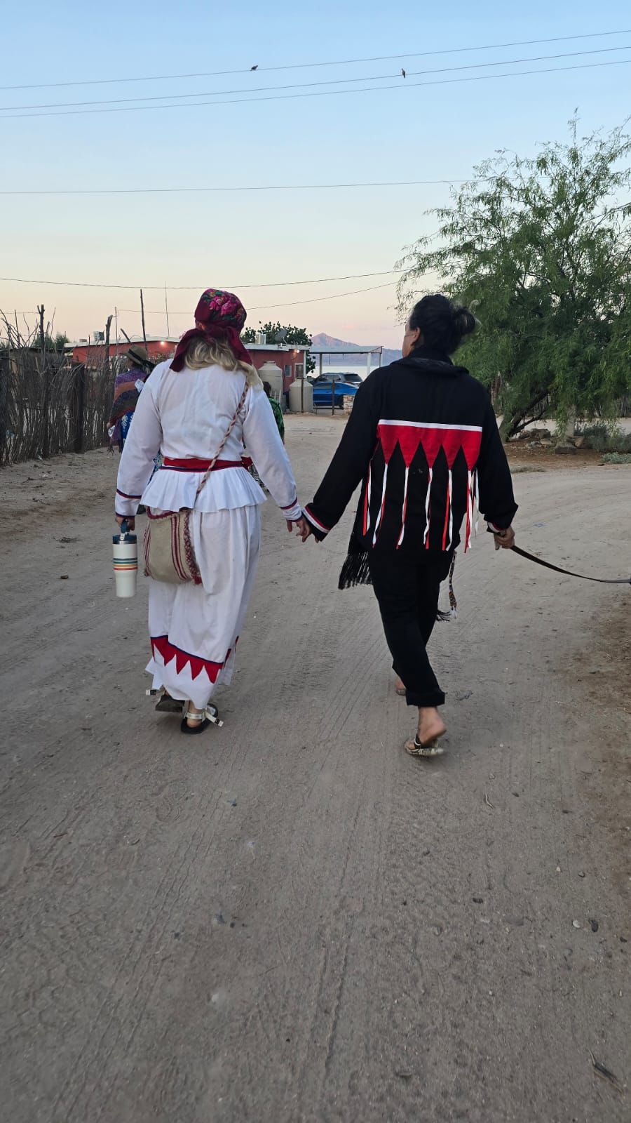 A moment from the journey with the Comcaac in Sonora