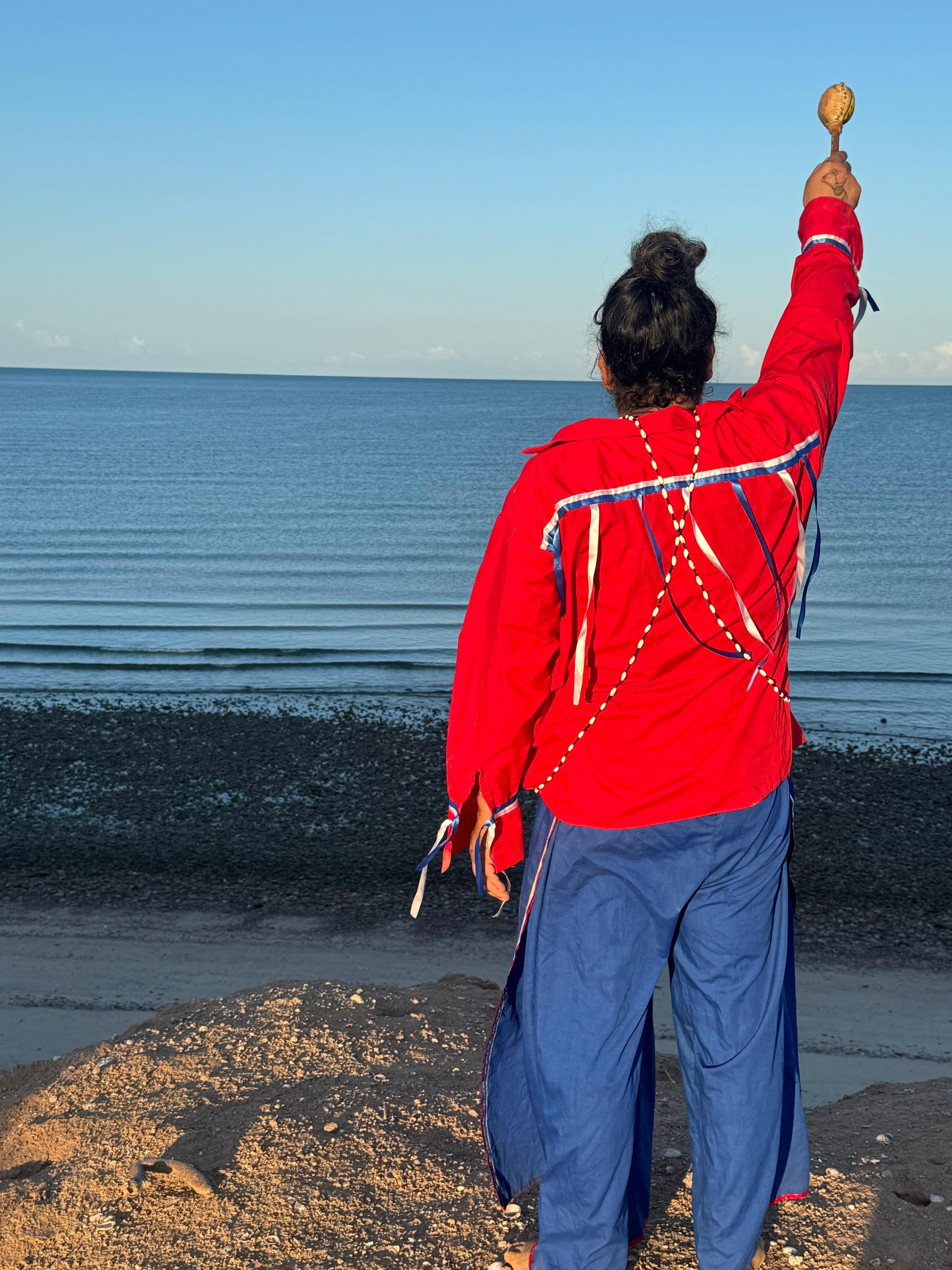 A moment from the journey with the Comcaac in Sonora