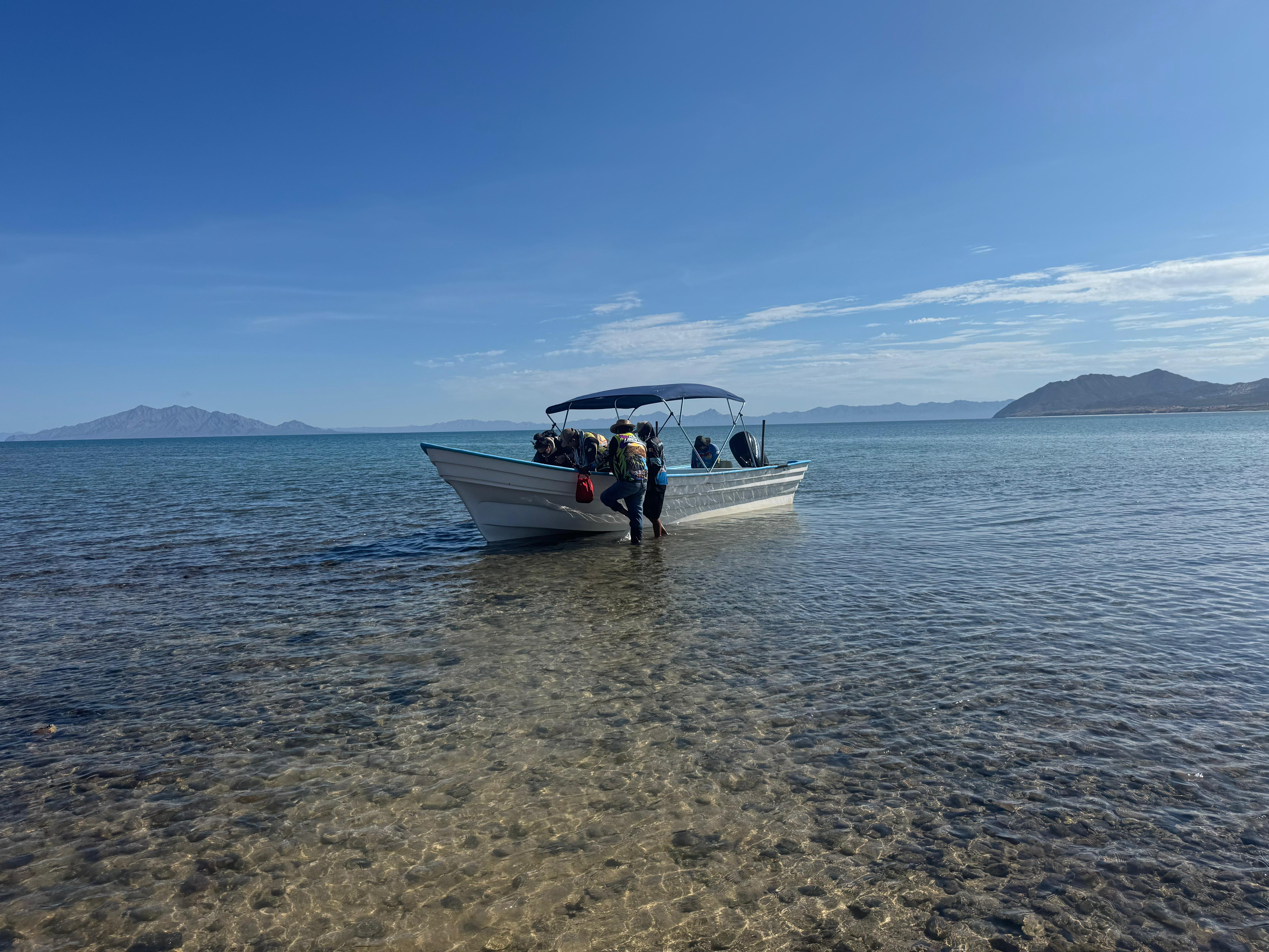 A moment from the journey with the Comcaac in Sonora