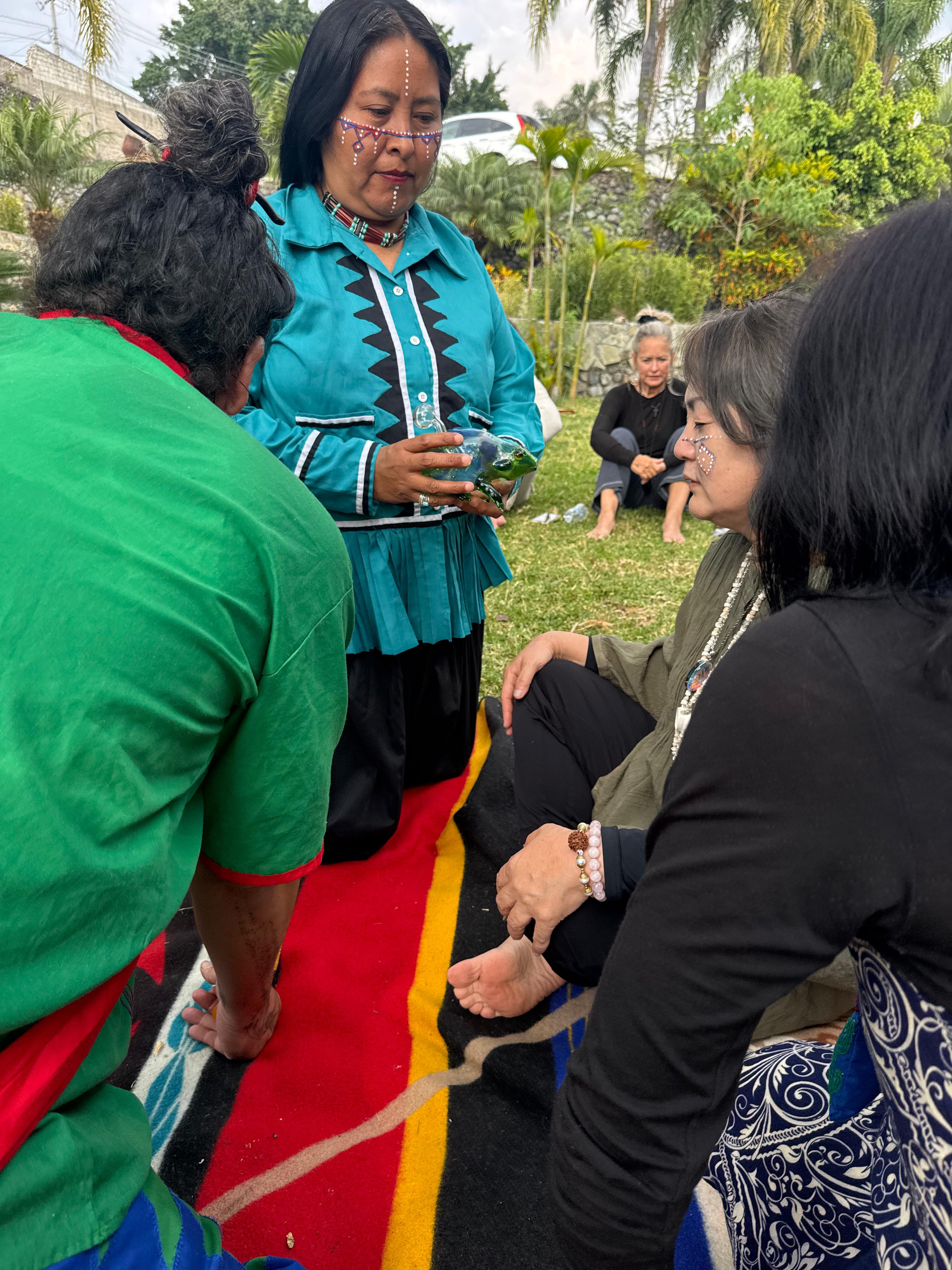 A moment from the journey with the Comcaac in Sonora