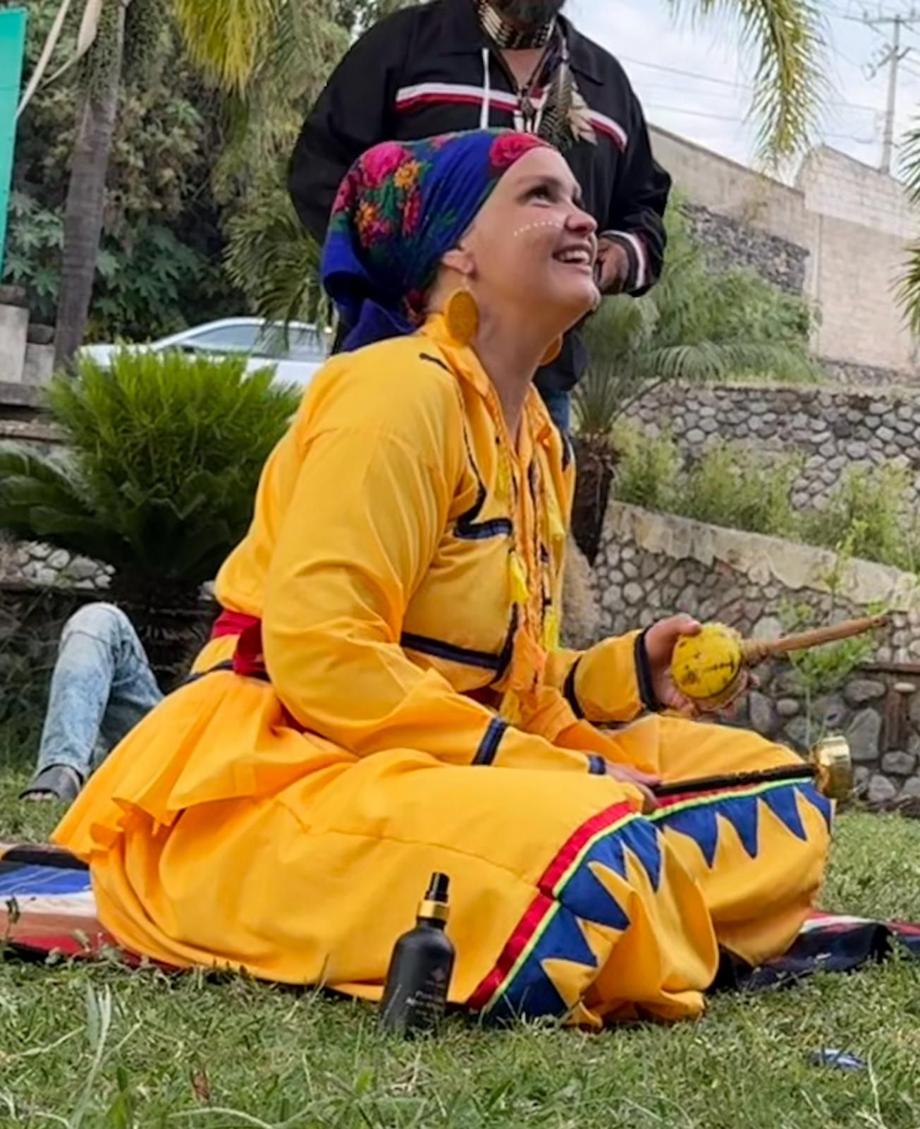 A moment from the journey with the Comcaac in Sonora