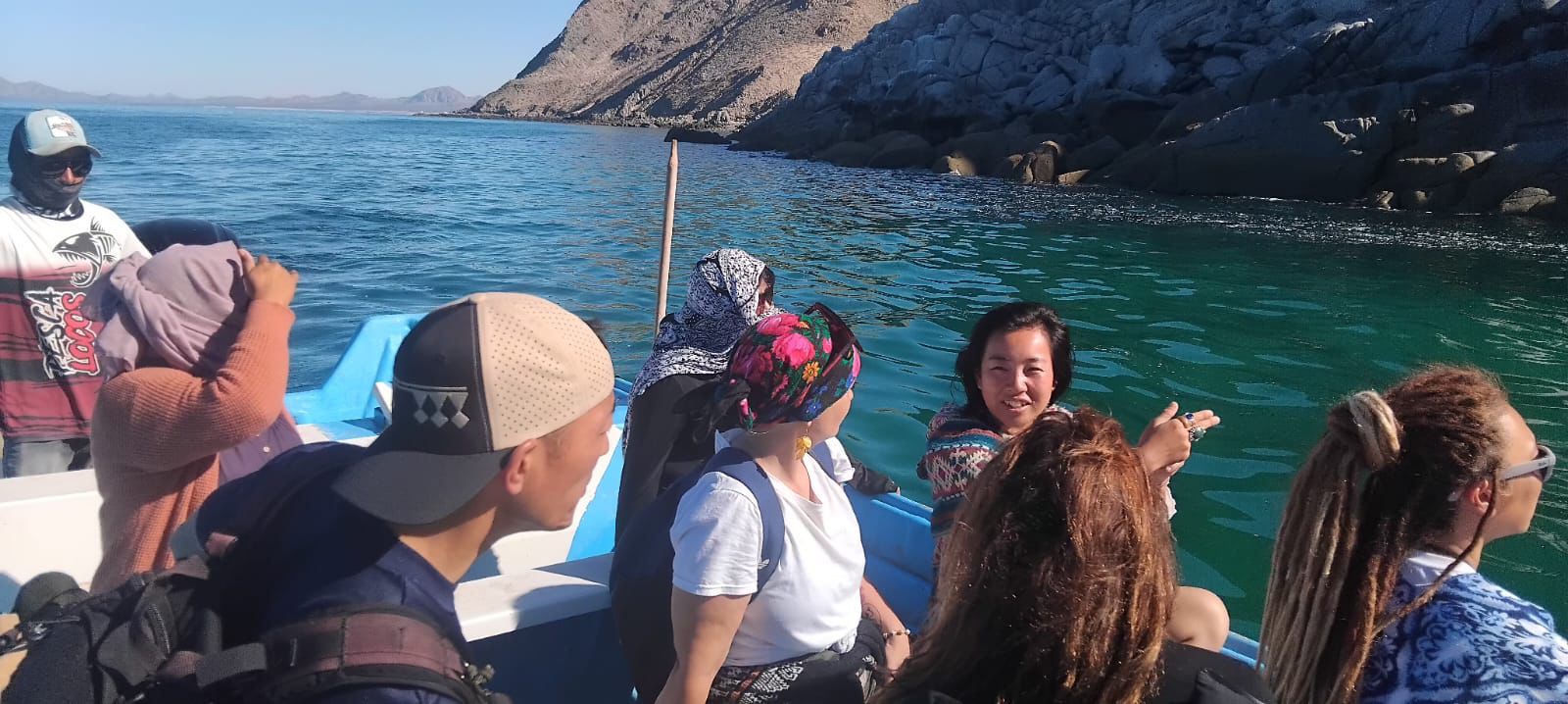 A moment from the journey with the Comcaac in Sonora