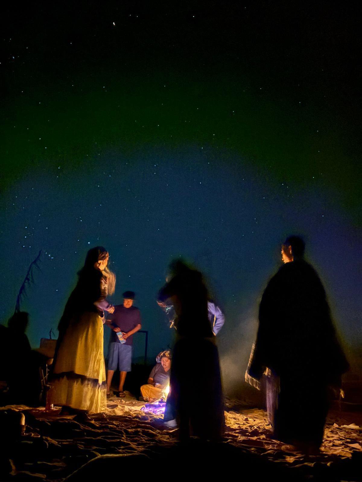 A moment from the journey with the Comcaac in Sonora