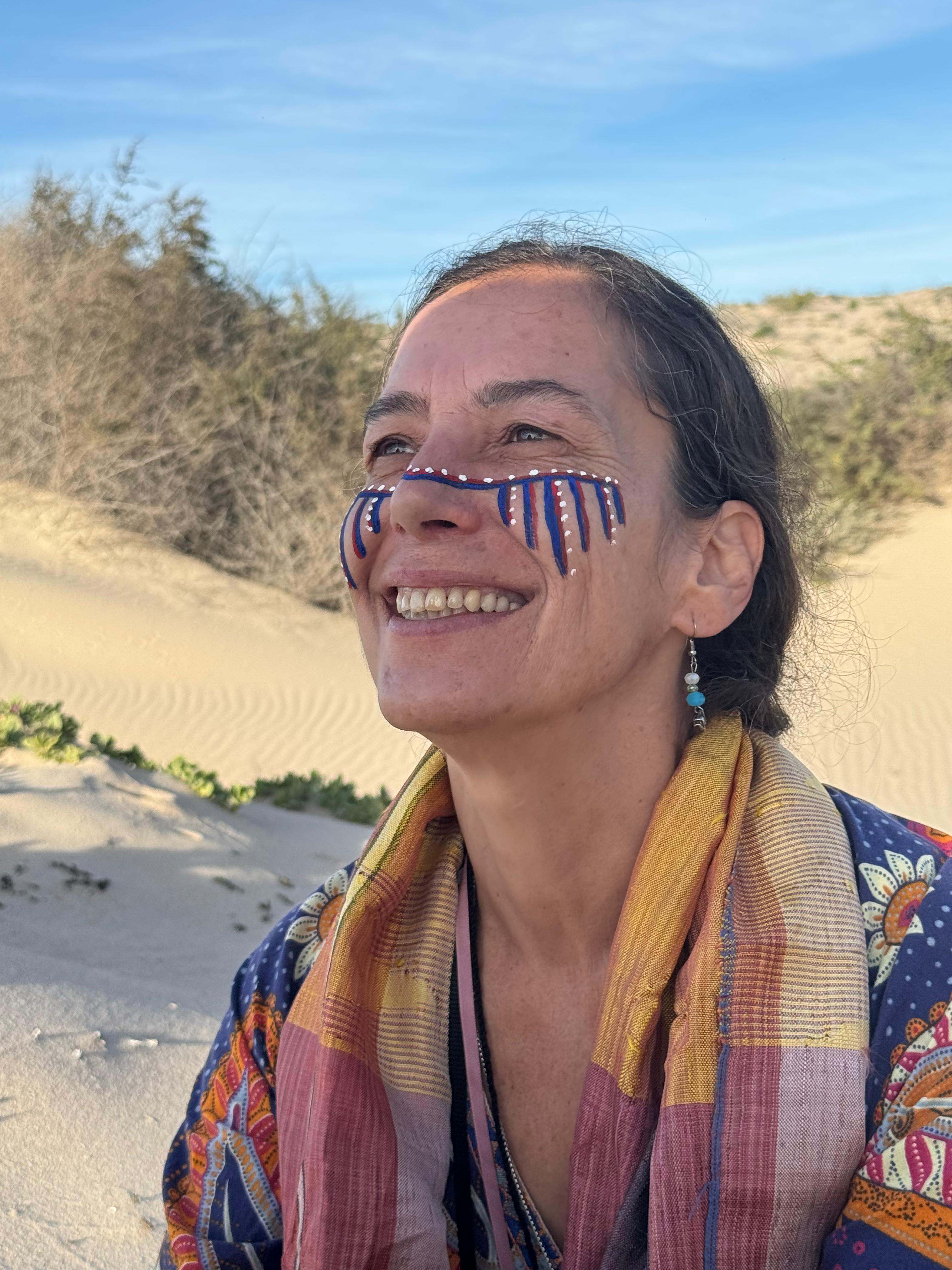 A moment from the journey with the Comcaac in Sonora